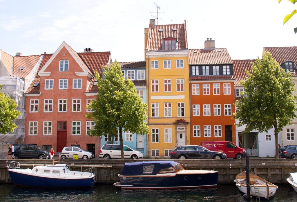 canal, copenhagen, christianshavn